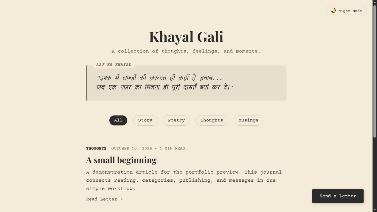 KhayalGali Publishing Studio — Public reading experience